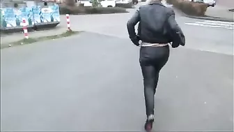 Homemade Amateur Blonde Gets Cum on Face during Car Sex