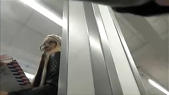 Homemade Amateur Blonde Gets Cum on Face during Car Sex