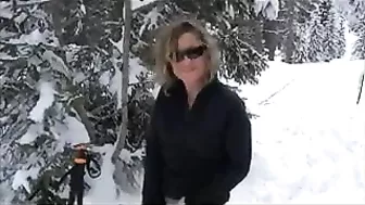 Homemade Outdoor Public Sex with Cumshots & Facials