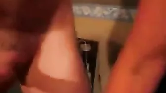 Homemade Swingers' Threesome with MILF Wife and Cuckold Hubby