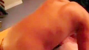 Homemade Swingers' Threesome with MILF Wife and Cuckold Hubby