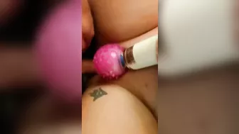 Homemade Squirting Orgasm with Loud Moaning - Amateur Girlfriend Cumming