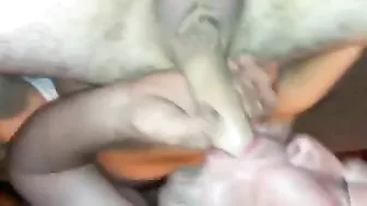 Homemade Bisexual Threesome with Big Cocks & Wife Swapping