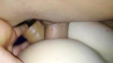 Amateur GF Double Anal DP with Ass Toys