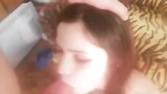 Homemade Sex with Cum Swap & Blowjobs by Amateur Brunettes