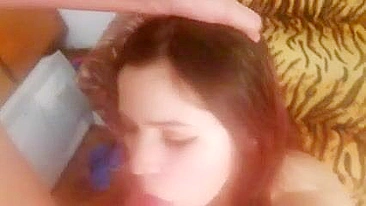 Homemade Sex with Cum Swap & Blowjobs by Amateur Brunettes