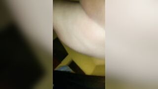 Homemade Amateur Shaved Pussy Masturbation Fucks Bedpost