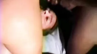 Homemade Swinger Wife Cuckold Hubby Eats BBC Cum & Cleans Up