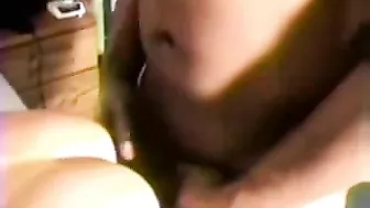 Homemade Swinger Wife Cuckold Hubby Eats BBC Cum & Cleans Up