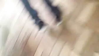 Amateur Brunette Gives Public Blowjob at Work