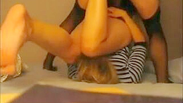 Wife Homemade Cross-Dressing Facial with Swallowed Cum