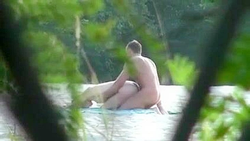 Homemade Outdoor Public Sex with Amateur Nudists at the Beach