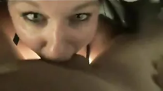 Homemade Amateur Blowjob with Deepthroat Slut Pig