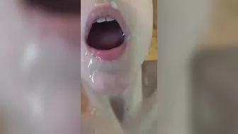 Homemade Sex with Big Facials & Cum Swallowing