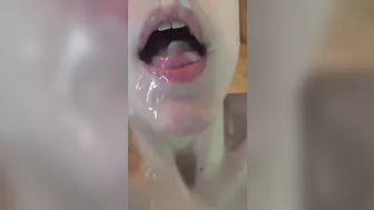 Homemade Sex with Big Facials & Cum Swallowing