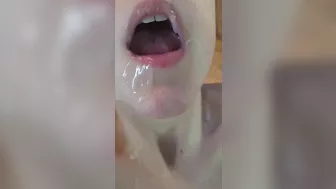 Homemade Sex with Big Facials & Cum Swallowing