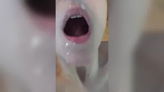 Homemade Sex with Big Facials & Cum Swallowing