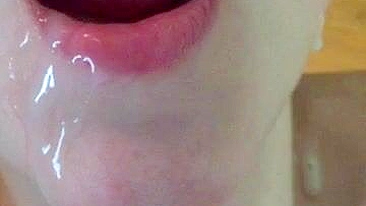 Homemade Sex with Big Facials & Cum Swallowing