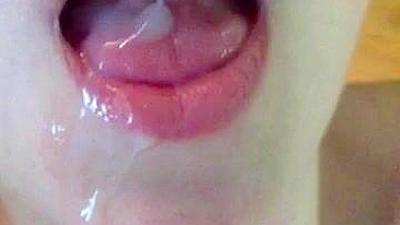 Homemade Sex with Big Facials & Cum Swallowing