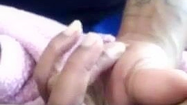 Amateur Ebony Girlfriend Homemade Oral Sex with Squirting Cunnilingus