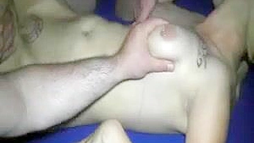 Homemade Threesome with Naughty MILFs Gets Fistful of Orgasms