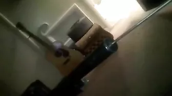 Amateur Double Penetration Homemade Sex with Fuck Machine and Cock