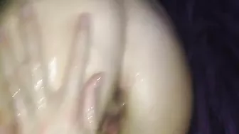Homemade Squirting Orgasm with Hairy Girlfriends Amateur Fisting