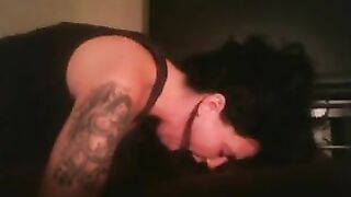 Amateur Black Couple Homemade Interracial Oral Sex with Fisting - 69 Blowjob Deepthroat