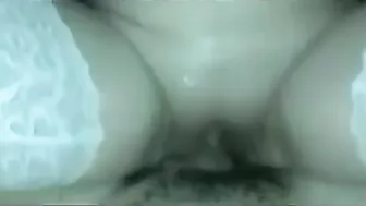 Homemade Squirting Porn with Shaved Pussy & Stockings