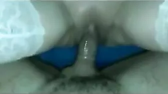 Homemade Squirting Porn with Shaved Pussy & Stockings