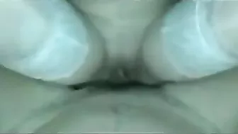 Homemade Squirting Porn with Shaved Pussy & Stockings