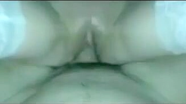 Homemade Squirting Porn with Shaved Pussy & Stockings