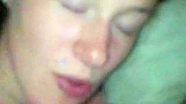 Homemade MILF Blowjob with Cum Facial and Sex Toys