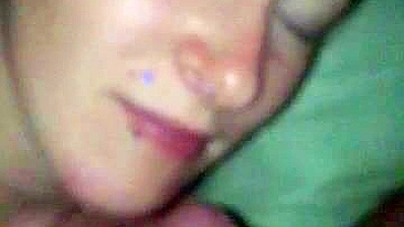 Homemade MILF Blowjob with Cum Facial and Sex Toys