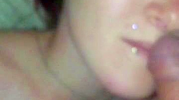 Homemade MILF Blowjob with Cum Facial and Sex Toys