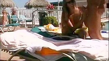 Homemade Amateur Sex Club Holiday with Poolside Doggy Style Exhibition