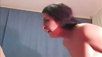 Homemade Amateur BJ with Rough Deep Throat & Face Fuck