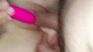 Amateur Girlfriend Homemade Pov Sex Tape with Double Vaginal Dildo Action