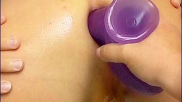 Homemade Porn Video with Pegging, Bisexual Action & Big Dildos