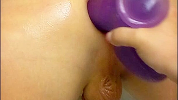 Homemade Porn Video with Pegging, Bisexual Action & Big Dildos