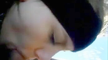 Homemade Blowjob on Ski Lift with Cum in Mouth - Amateur Porn