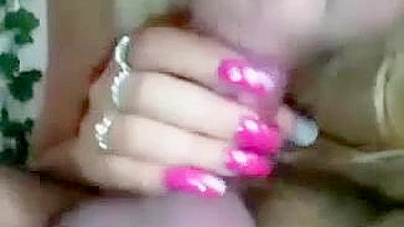 Homemade Threesome with Slutty Wife and Cuckold Hubby