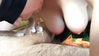 Homemade Amateur Blowjob with Big Tits & Cum Swallowed