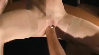 Homemade Anal Fisting Orgasm with Skinny Wife