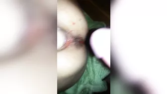 Homemade Anal Squirting Double Penetration with Wet Pussy during Period Homemade Anal Squirting Double Penetration with Wet Pussy during Period