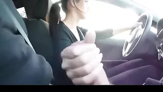 Homemade Public Handjobs with Cum Eating by Amateur Brunettes