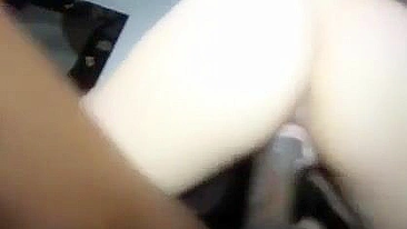 Amateur Wife Wild Interracial Sex with Big Black Cock