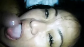 Amateur Asian Girl Homemade Anal Play with Dildo, Blowjob, Cum Swallow