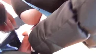 Homemade German Public Bus Stop Anal & Facial Amateur Sex