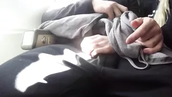 Mile High Club Blowjob - Amateur Blonde Sucks in Public